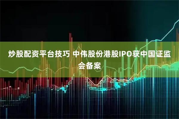 炒股配资平台技巧 中伟股份港股IPO获中国证监会备案